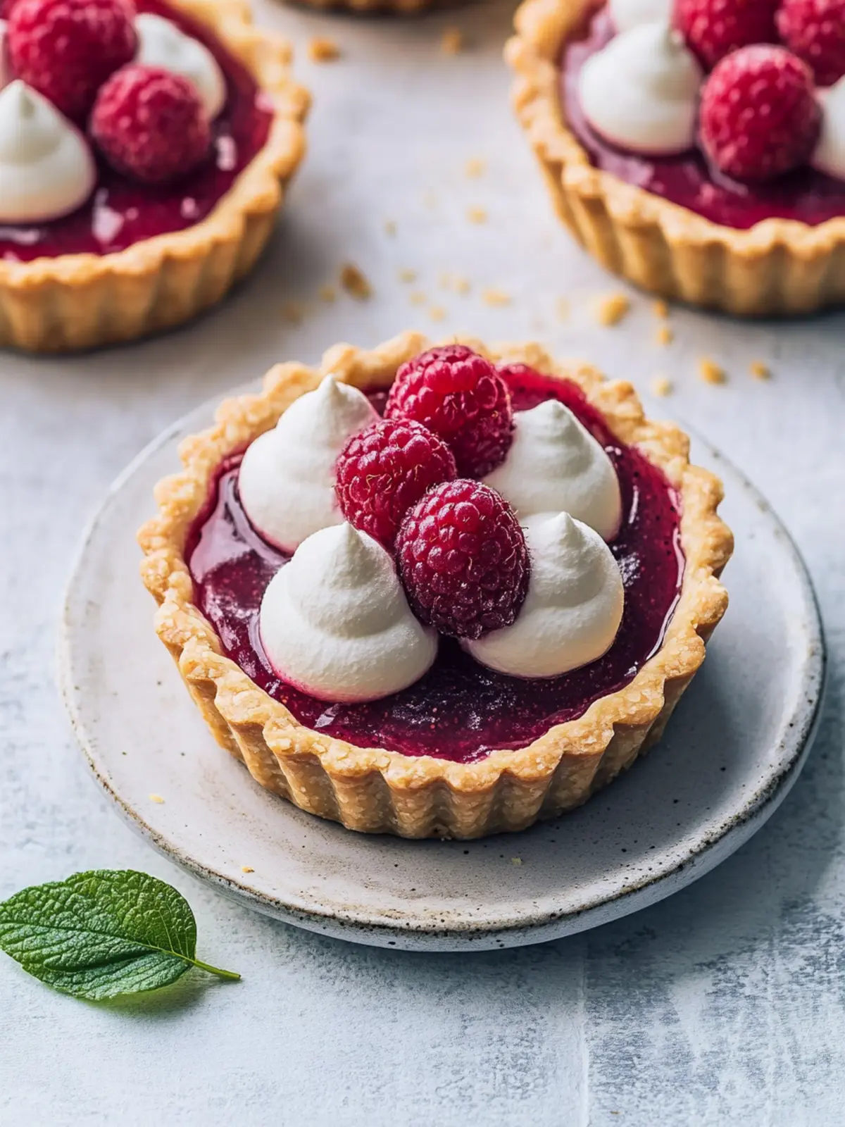 Vegan Raspberry Curd Tarts: Easy, Refreshing Summer Delights 5 Vegan raspberry curd tarts