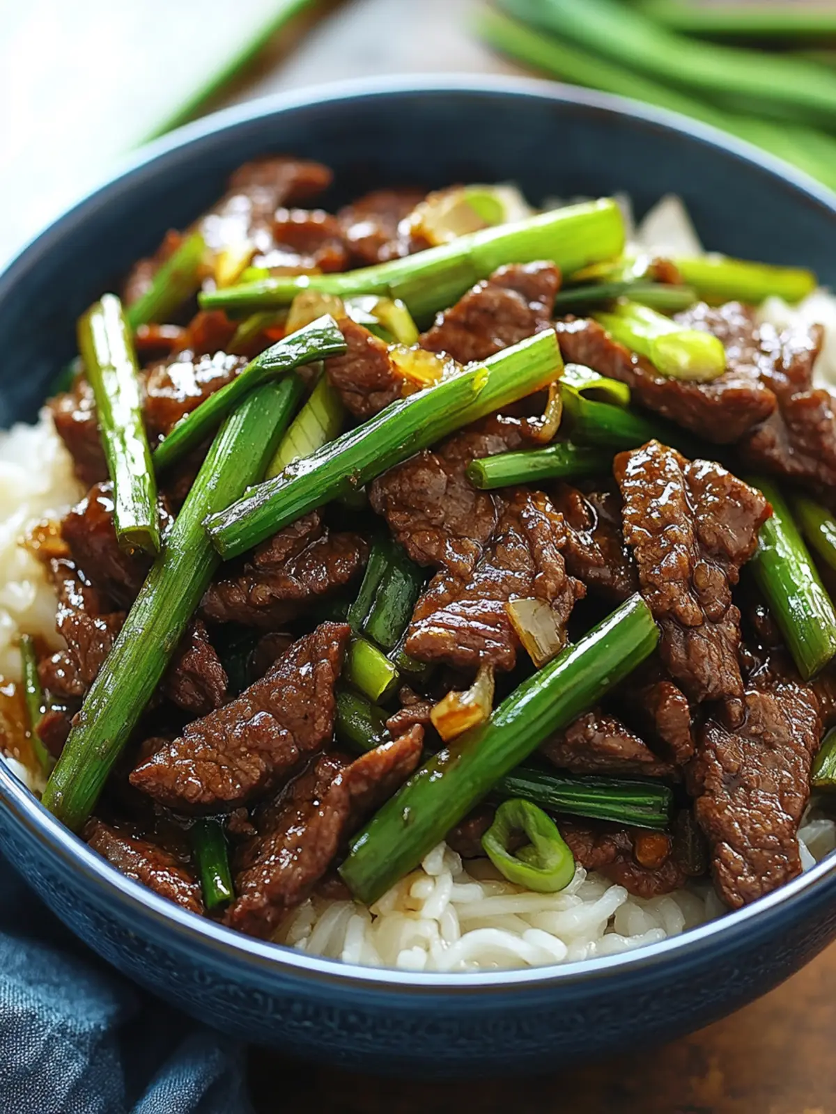 Savory Scallion Beef Stir Fry Ready in 30 Minutes 4 Scallion Beef Stir Fry