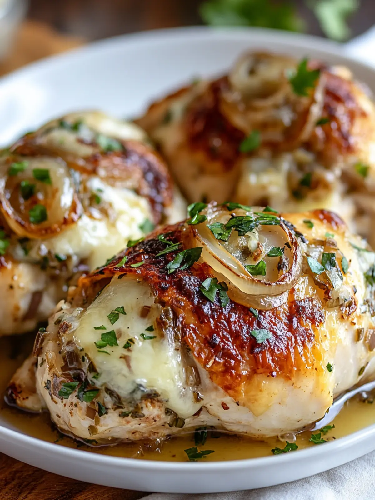 Savory French Onion Stuffed Chicken for Comfort Food Bliss 2 French Onion Stuffed Chicken