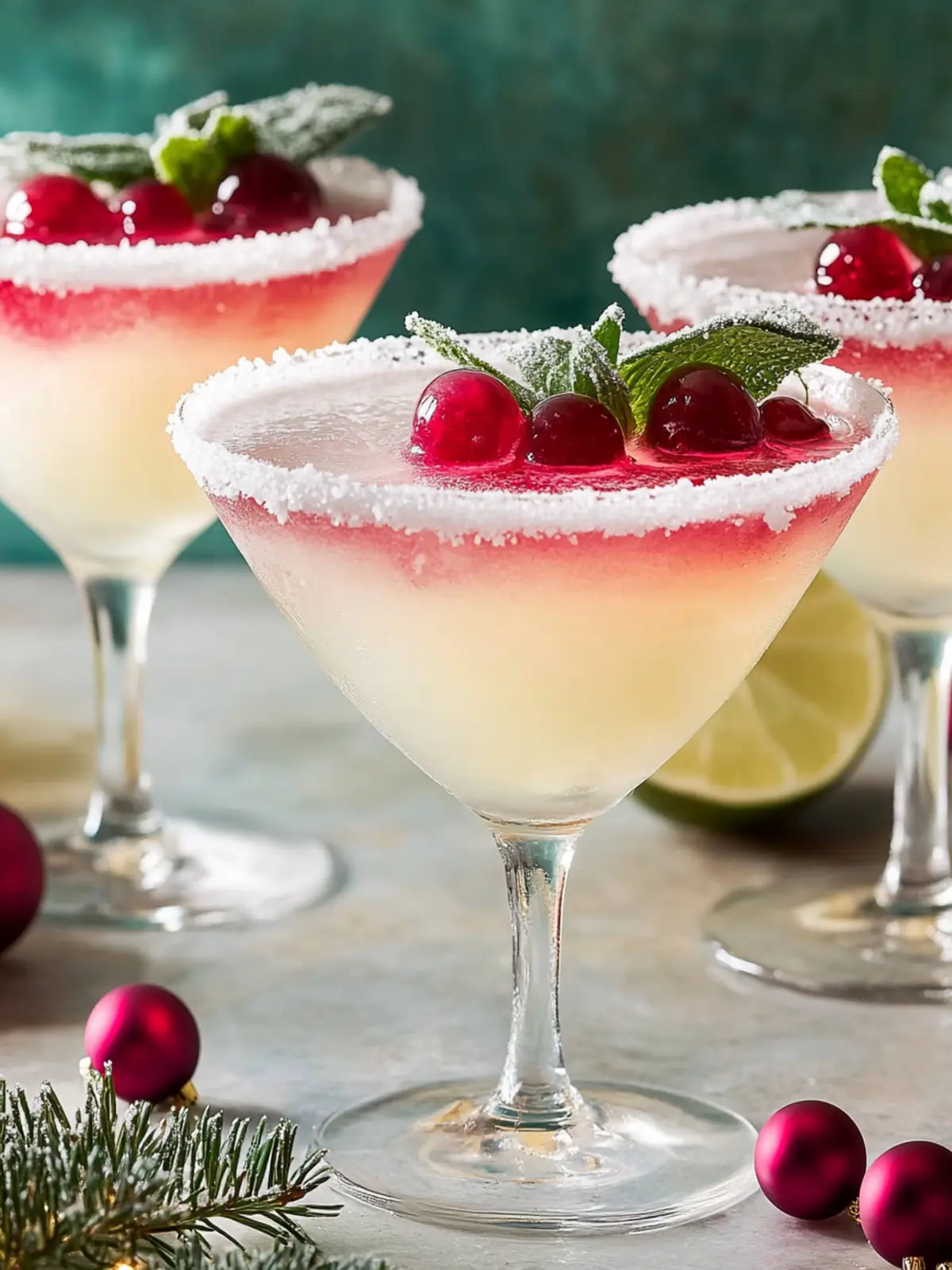 Mistletoe Margaritas