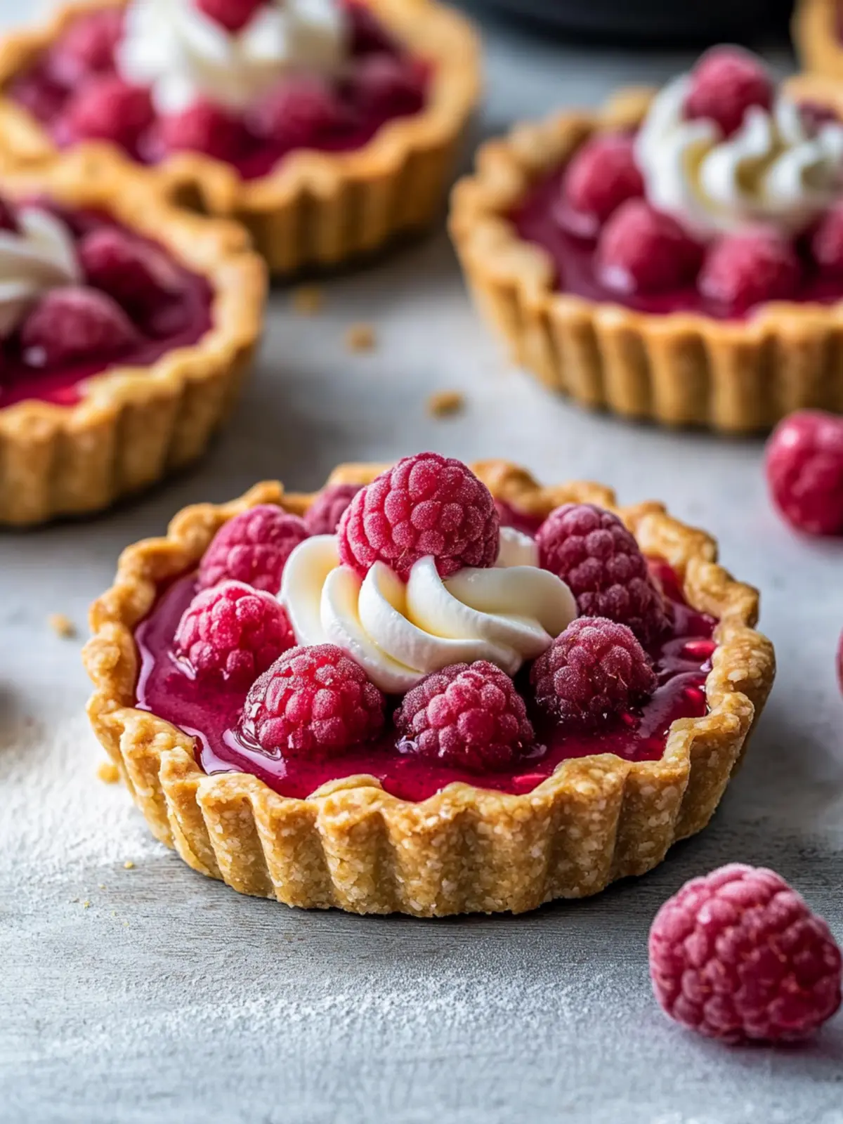 Vegan Raspberry Curd Tarts: Easy, Refreshing Summer Delights 2 Vegan raspberry curd tarts