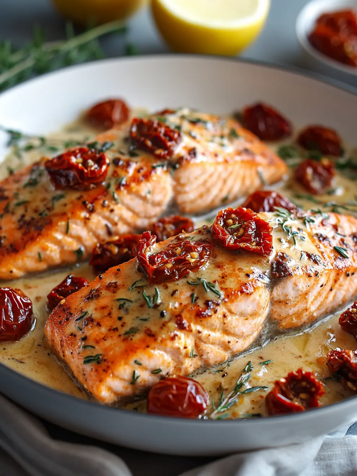 Creamy Sun-Dried Tomato Salmon for a Quick Flavor Boost 3 Creamy Sun-Dried Tomato Salmon