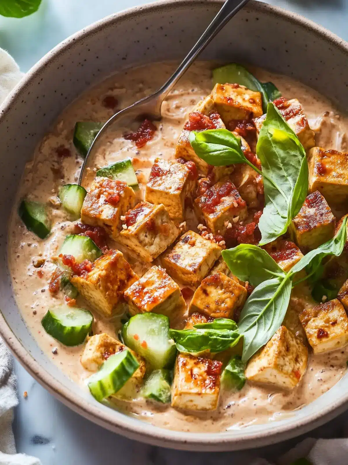 Irresistible Marry Me Tofu in Creamy Garlic Sauce Delight 3 Marry Me Tofu