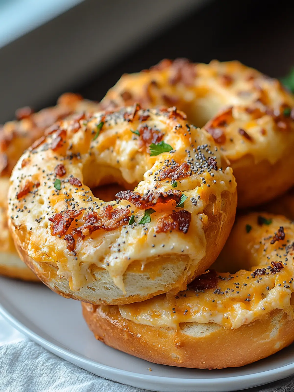 Creamy Bacon Cheddar Bagels You’ll Crave Every Morning 5 Creamy Bacon Cheddar Bagels