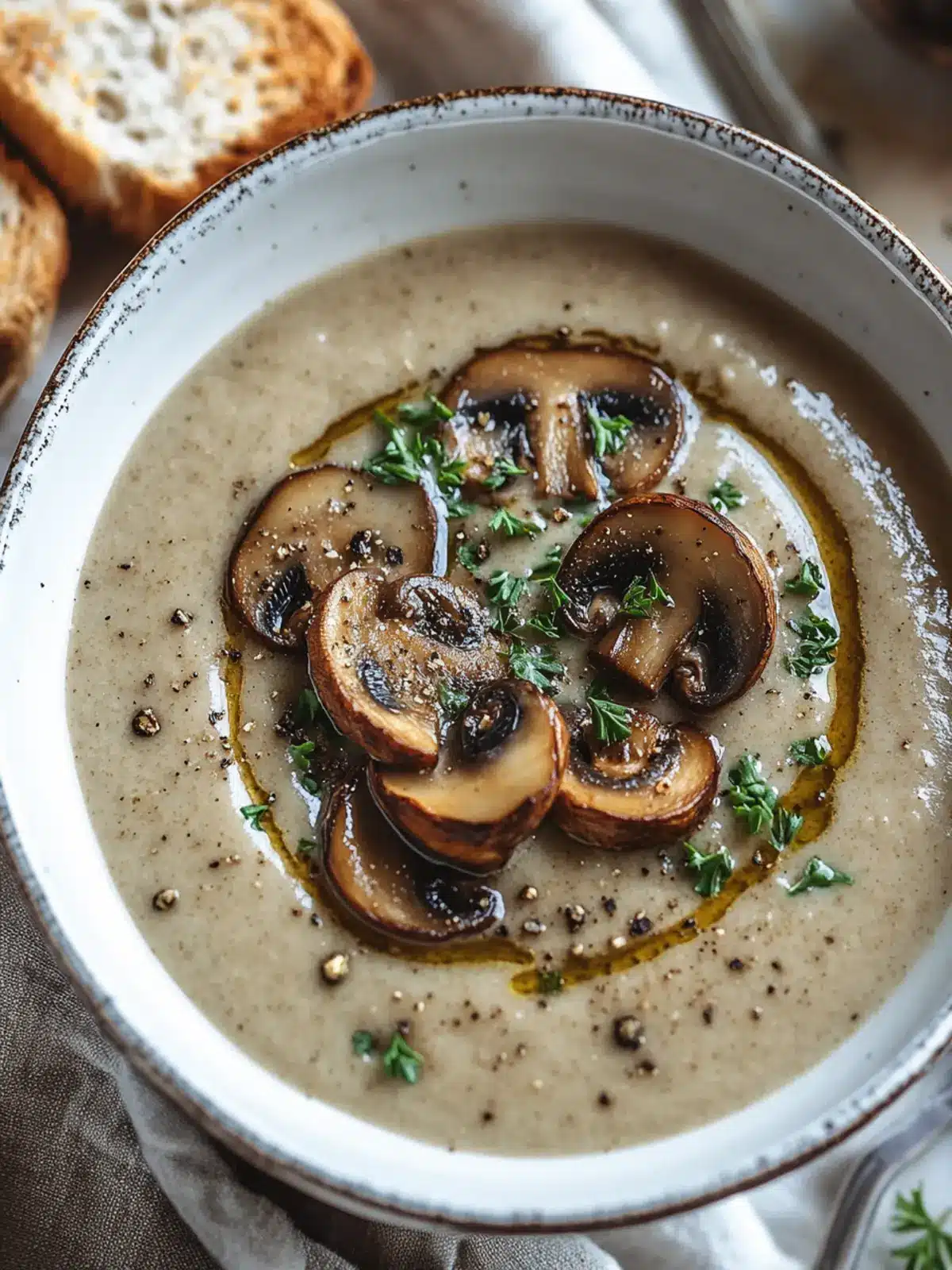 Creamy Mushroom Soup – Your New Cozy Comfort Classic 5 Creamy Mushroom Soup
