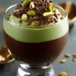 Decadent Pistachio Mousse with Chocolate Ganache Delight 10 Pistachio Mousse with Chocolate Ganache