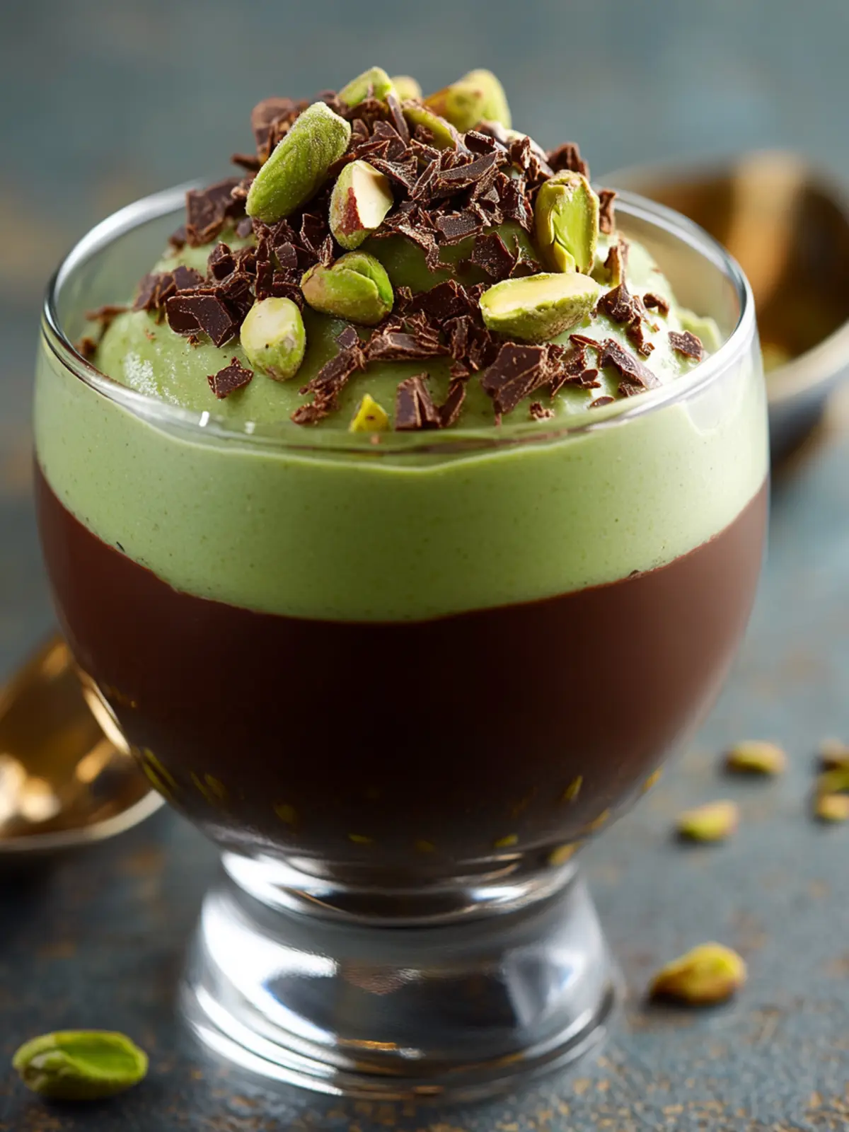 Decadent Pistachio Mousse with Chocolate Ganache Delight 5 Pistachio Mousse with Chocolate Ganache