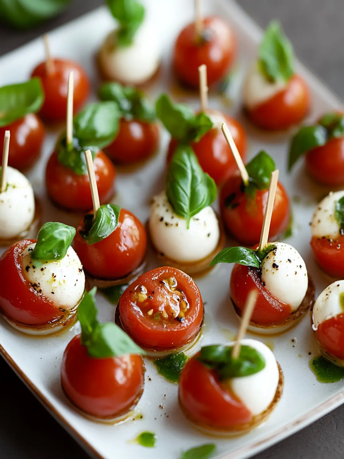 Easy Mini Caprese Bites for Delicious Gatherings 5 Mini Caprese Bites