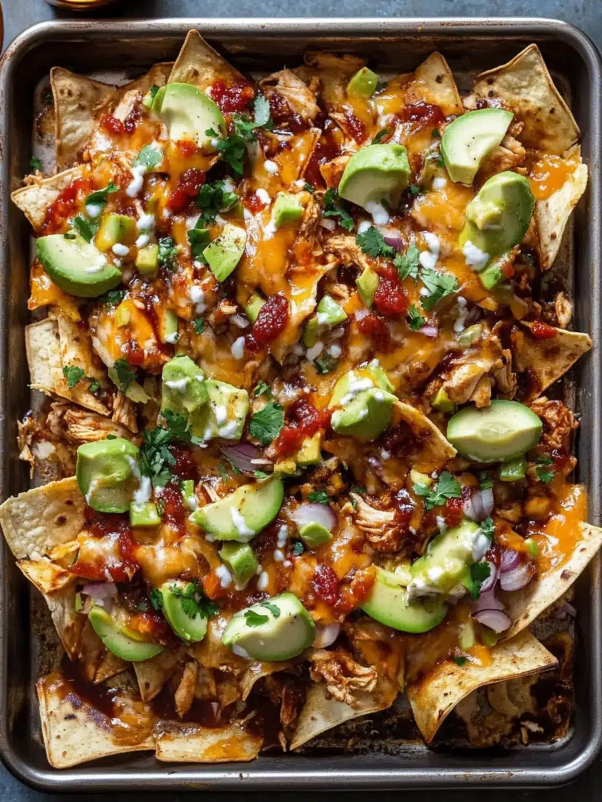 Irresistible BBQ Chicken Nachos Ready in 30 Minutes! 5 BBQ Chicken Nachos