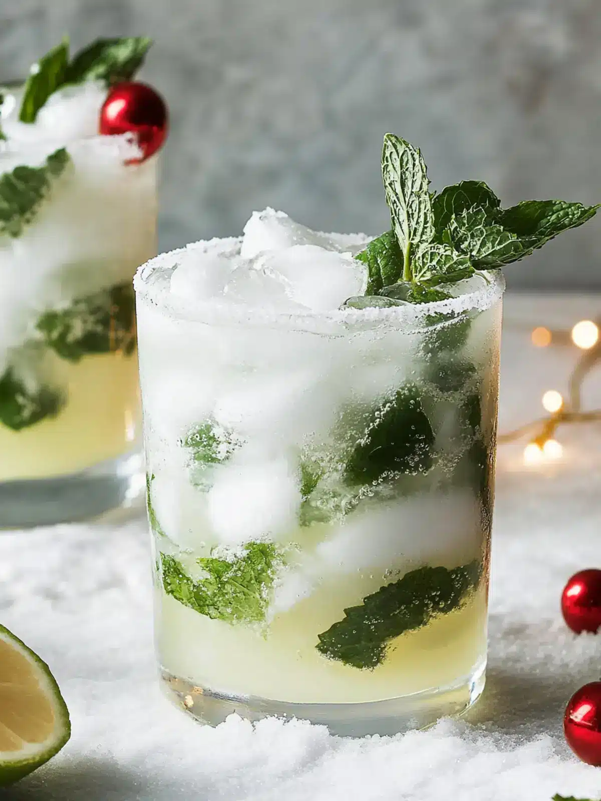 Chill Out with This Festive White Christmas Mojito Recipe 3 White Christmas Mojito