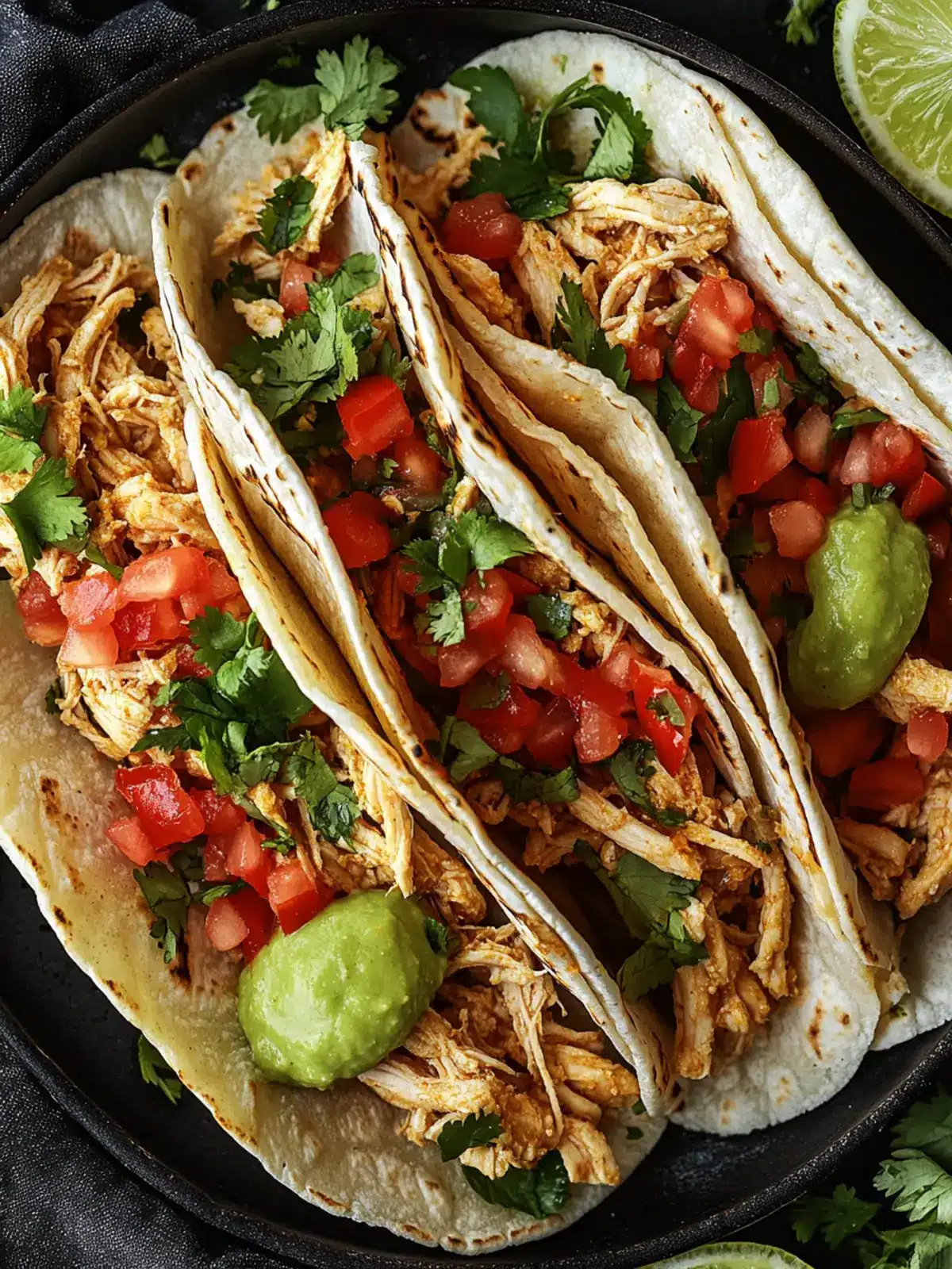 Savory Slow Cooker Chicken Tacos Made for Easy Weeknight Fun 4 Slow Cooker Chicken Tacos