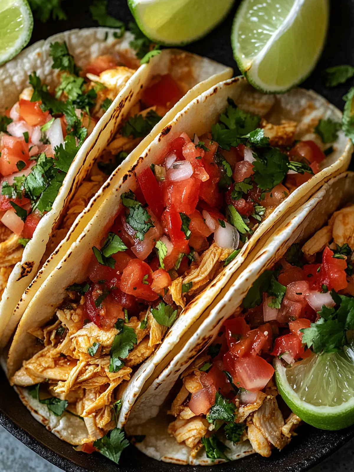 Savory Slow Cooker Chicken Tacos Made for Easy Weeknight Fun 3 Slow Cooker Chicken Tacos