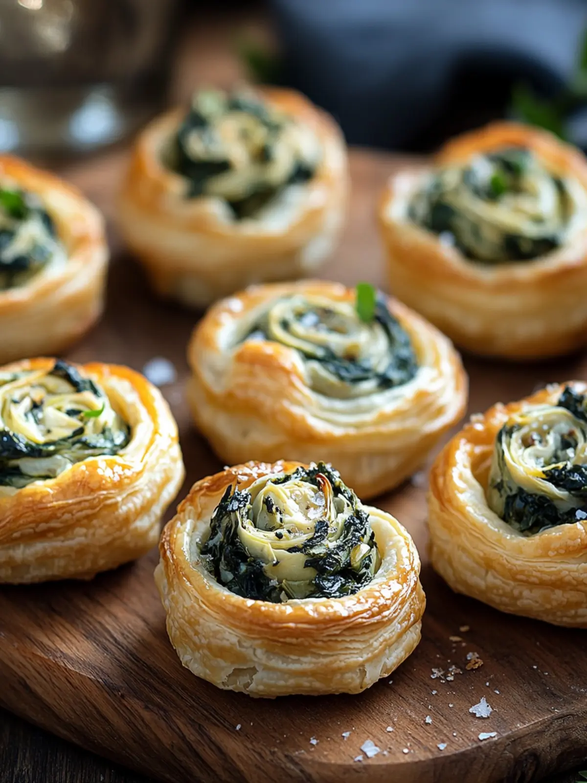 Irresistible Spinach and Artichoke Puff Pastry Bites to Share 4 Spinach and Artichoke Puff Pastry Bites