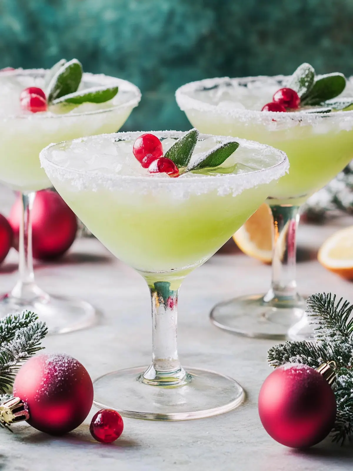 Mistletoe Margaritas