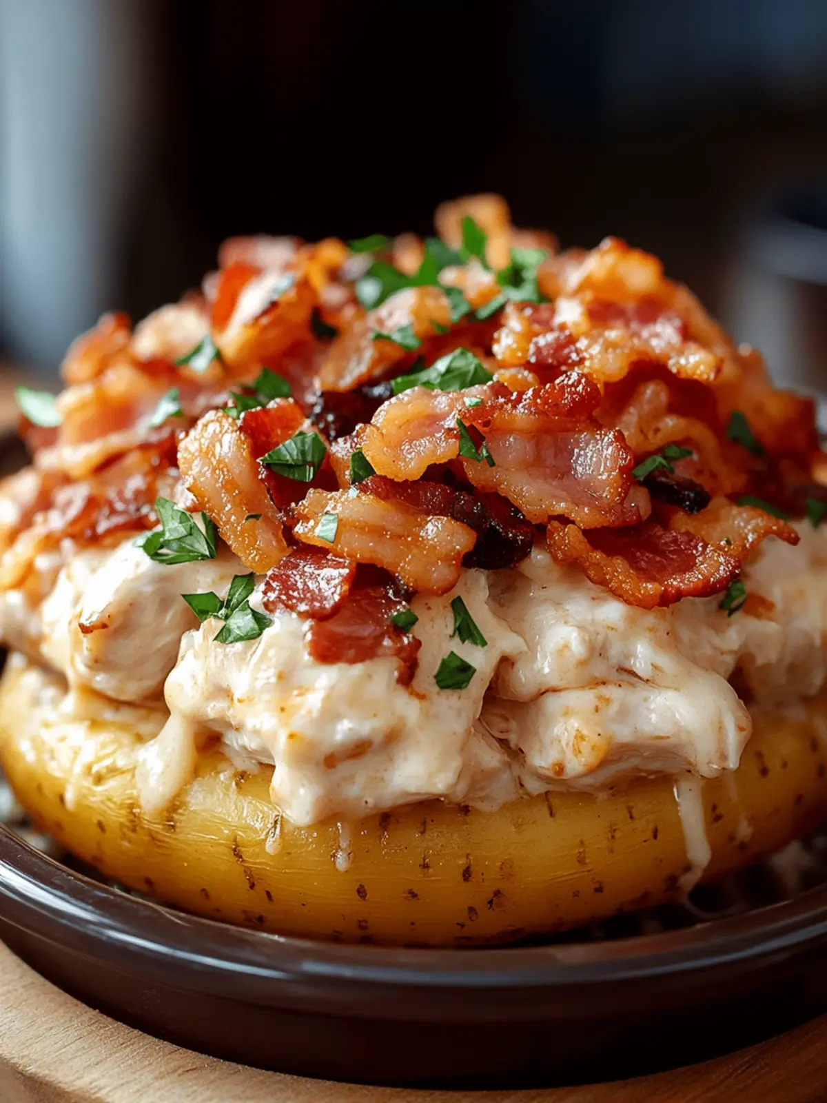 Crockpot Chicken Bacon & Ranch Tater Tot Casserole Magic 5 Crockpot Chicken Bacon & Ranch Tater