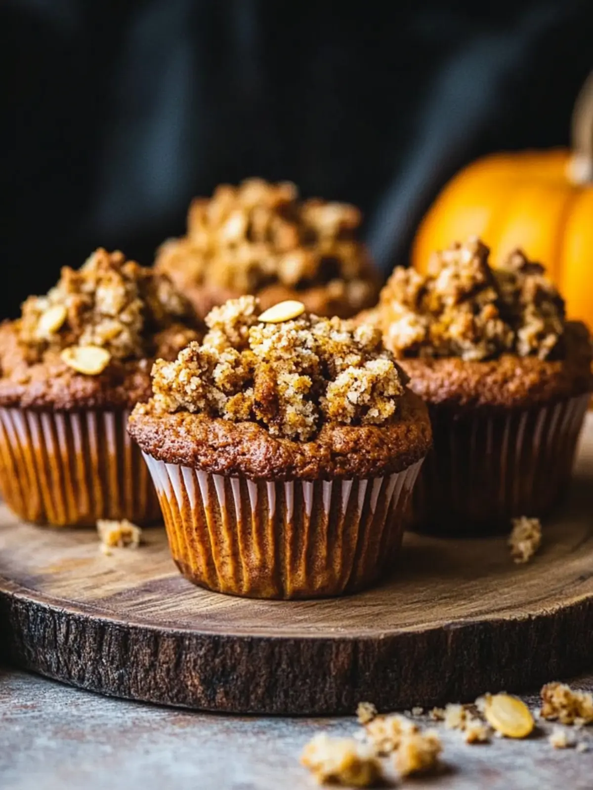 Delicious Vegan Pumpkin Muffins Perfect for Autumn Mornings 2 Vegan pumpkin muffins
