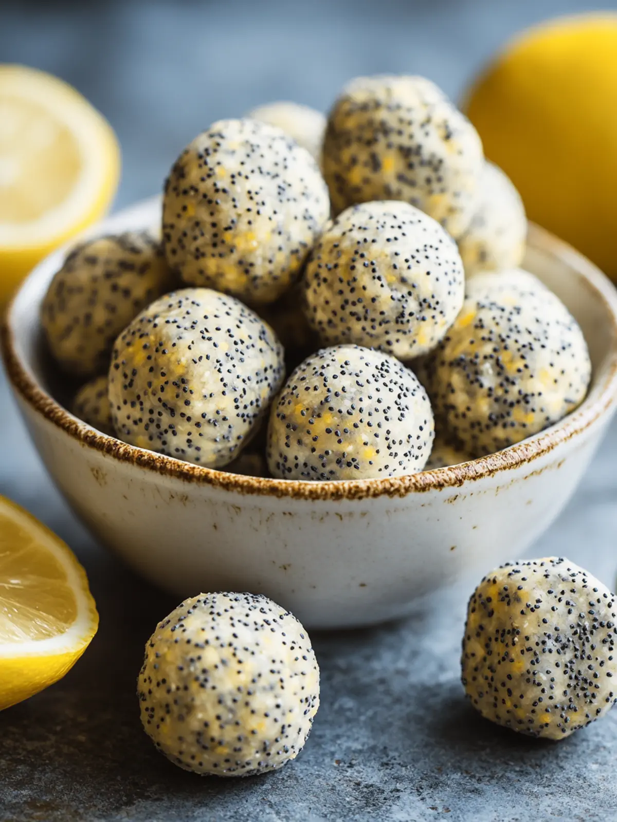 Revitalize Your Day with Lemon Poppy Seed Energy Bites 5 Lemon Poppy Seed Energy Bites