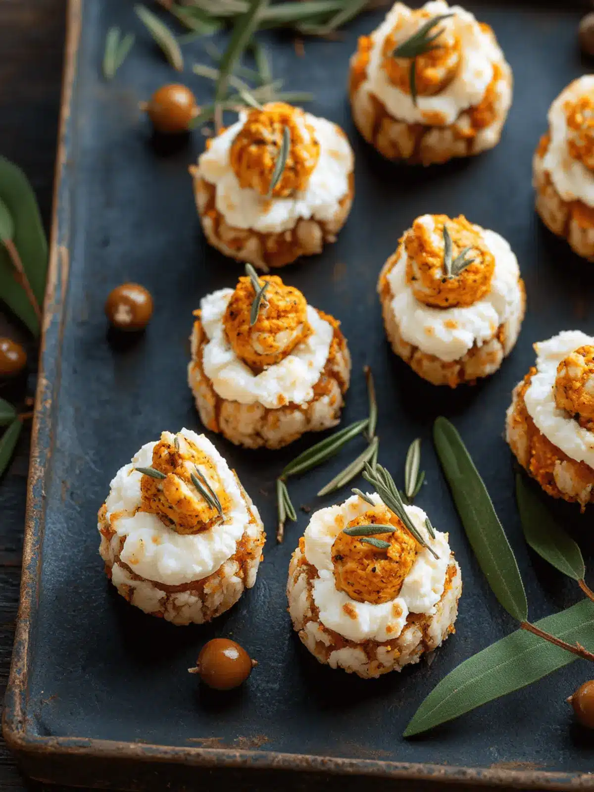 Savory Pumpkin Goat Cheese Bites for Cozy Fall Gatherings 3 Pumpkin Goat Cheese Bites
