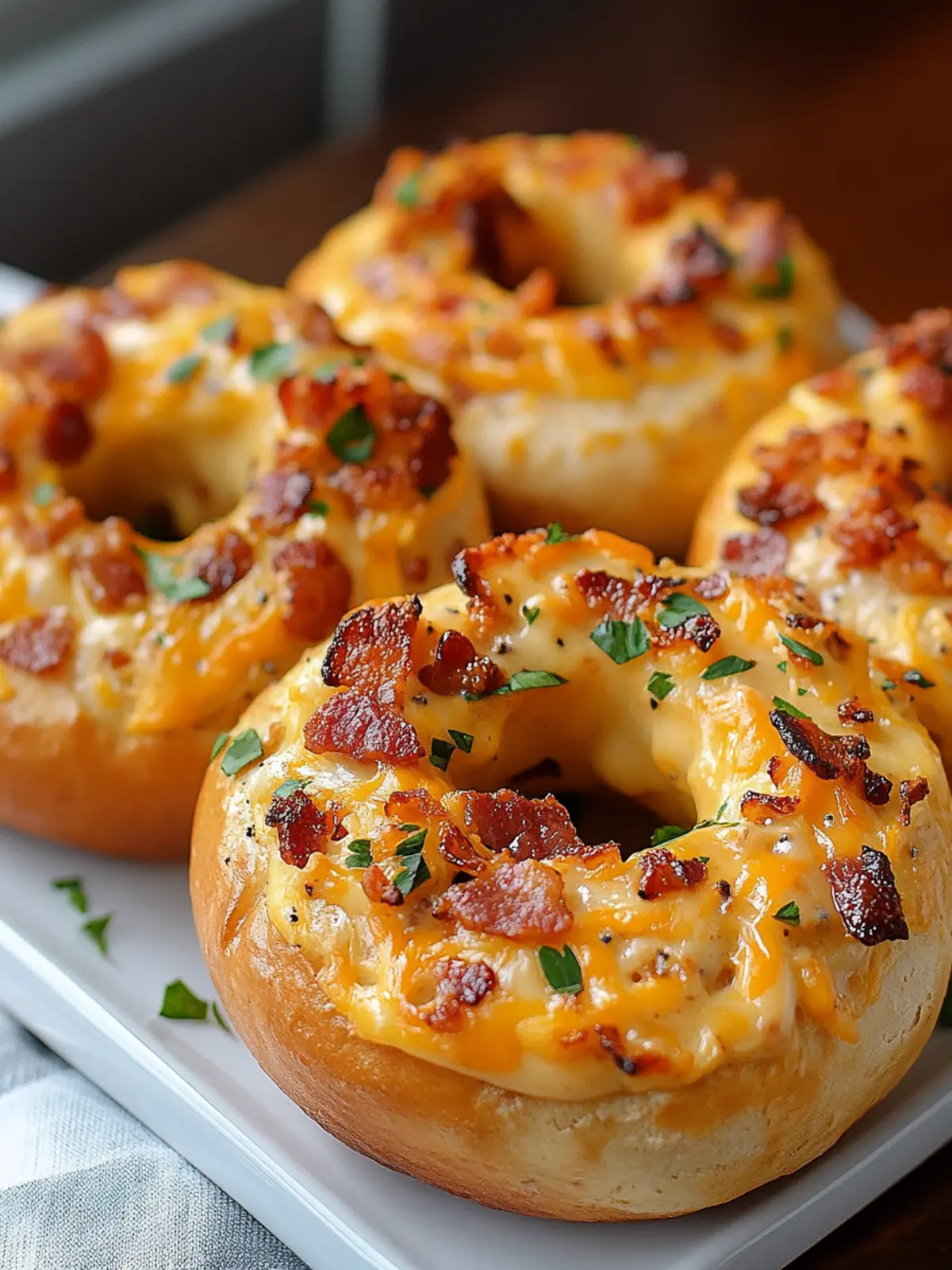 Creamy Bacon Cheddar Bagels You’ll Crave Every Morning 3 Creamy Bacon Cheddar Bagels