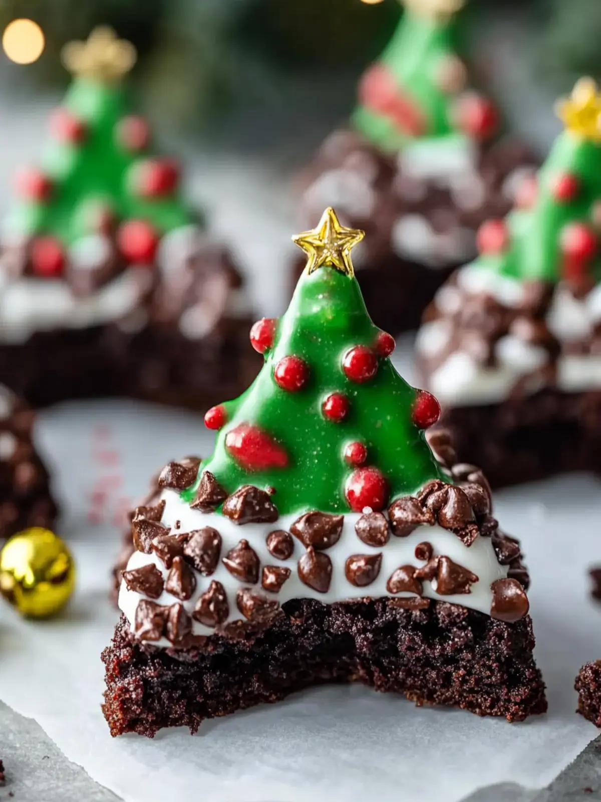 Delicious Christmas Tree Brownies for a Festive Treat 4 Christmas Tree Brownies