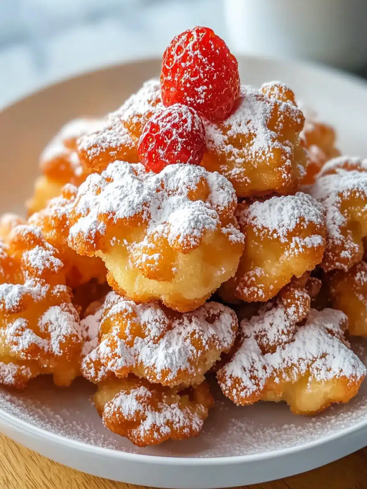 Funnel Cake Bites: Air Fryer Delights for Guilt-Free Indulgence 4 Funnel Cake Bites