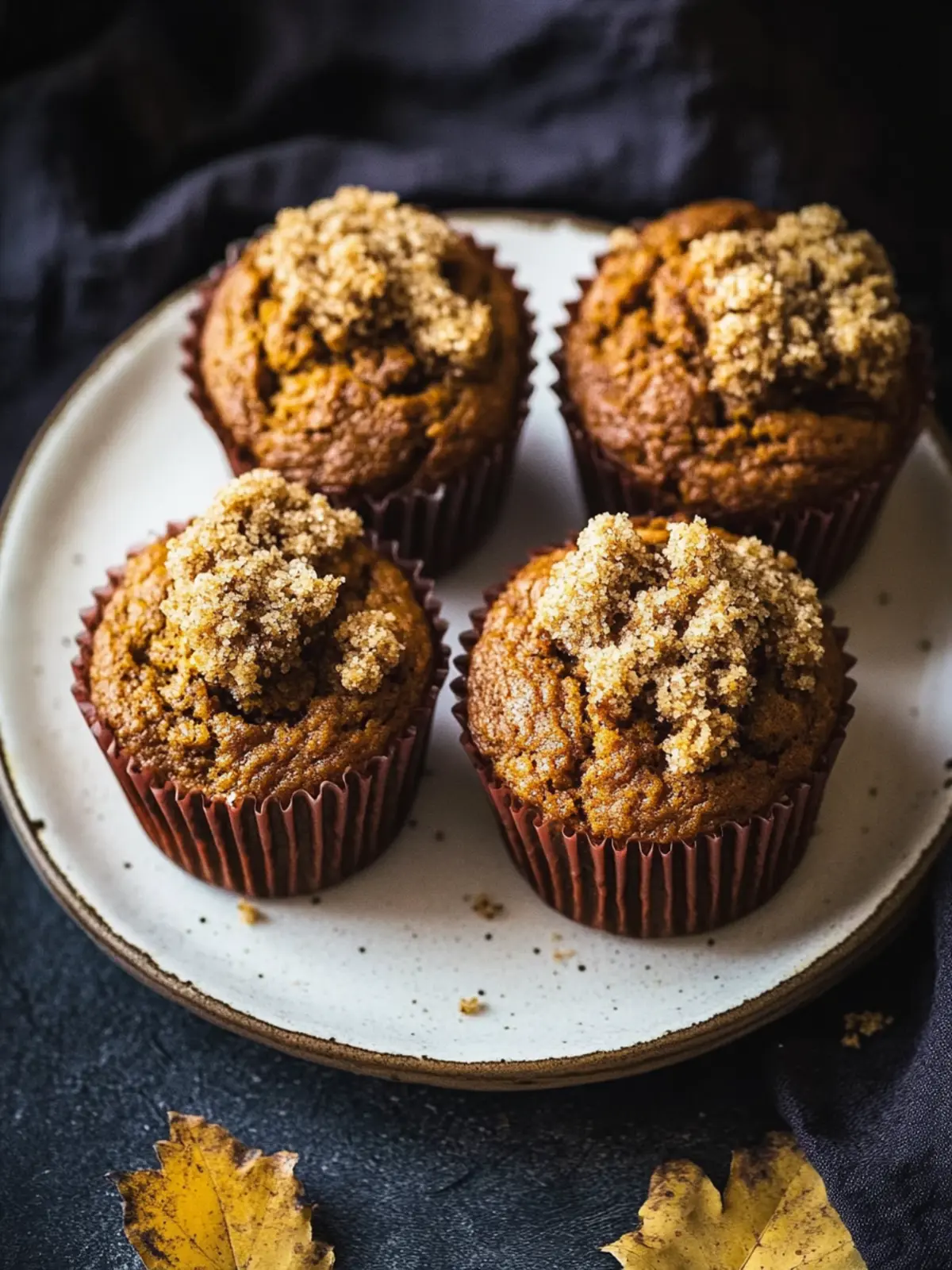 Delicious Vegan Pumpkin Muffins Perfect for Autumn Mornings 3 Vegan pumpkin muffins
