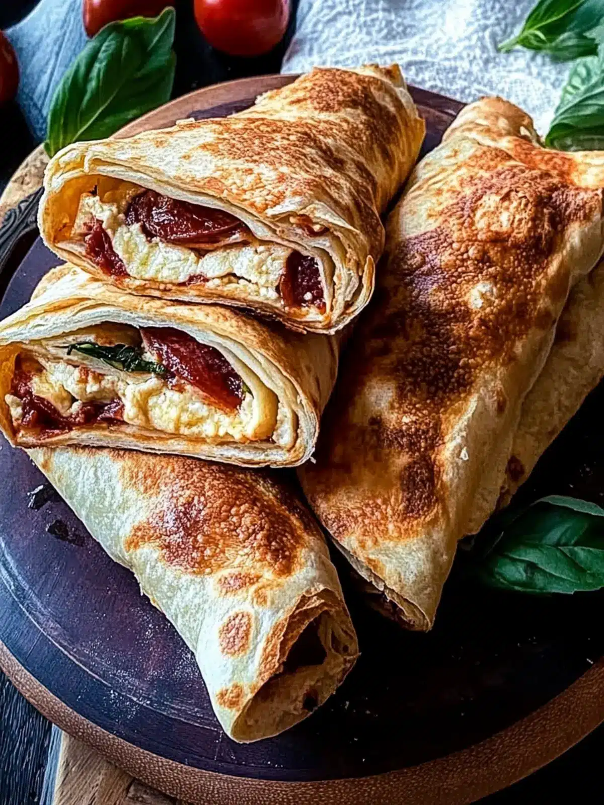 Irresistible Tortilla Stromboli Perfect for Quick Lunches 5 Tortilla Stromboli