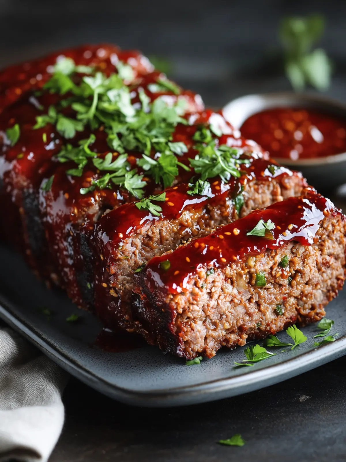 Spice Up Dinner with Gochujang-Glazed Meatloaf Delight 5 Gochujang-Glazed Meatloaf