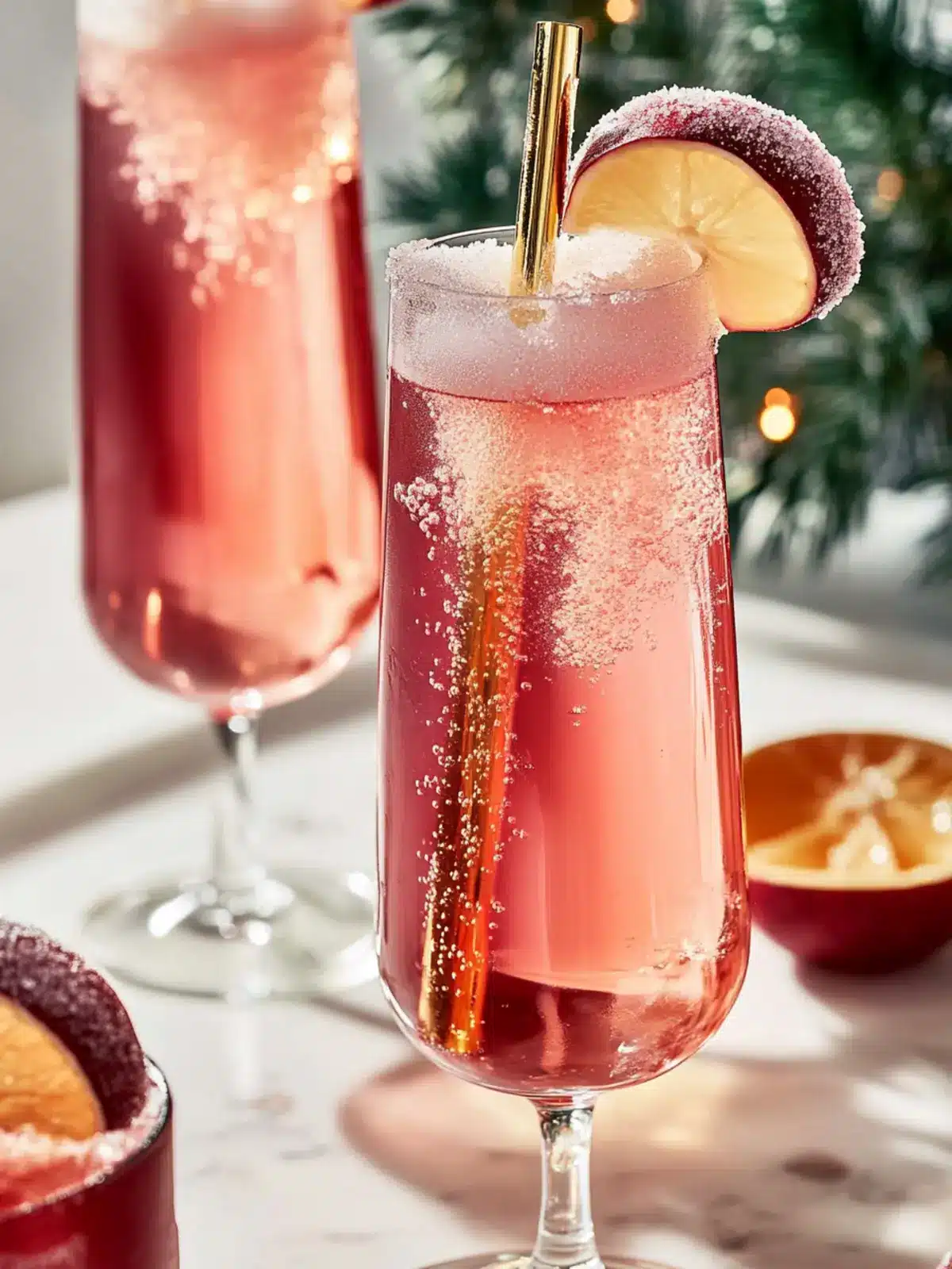Sugarplum Spritz: Your Festive Low ABV Cocktail Delight 3 Sugarplum Spritz