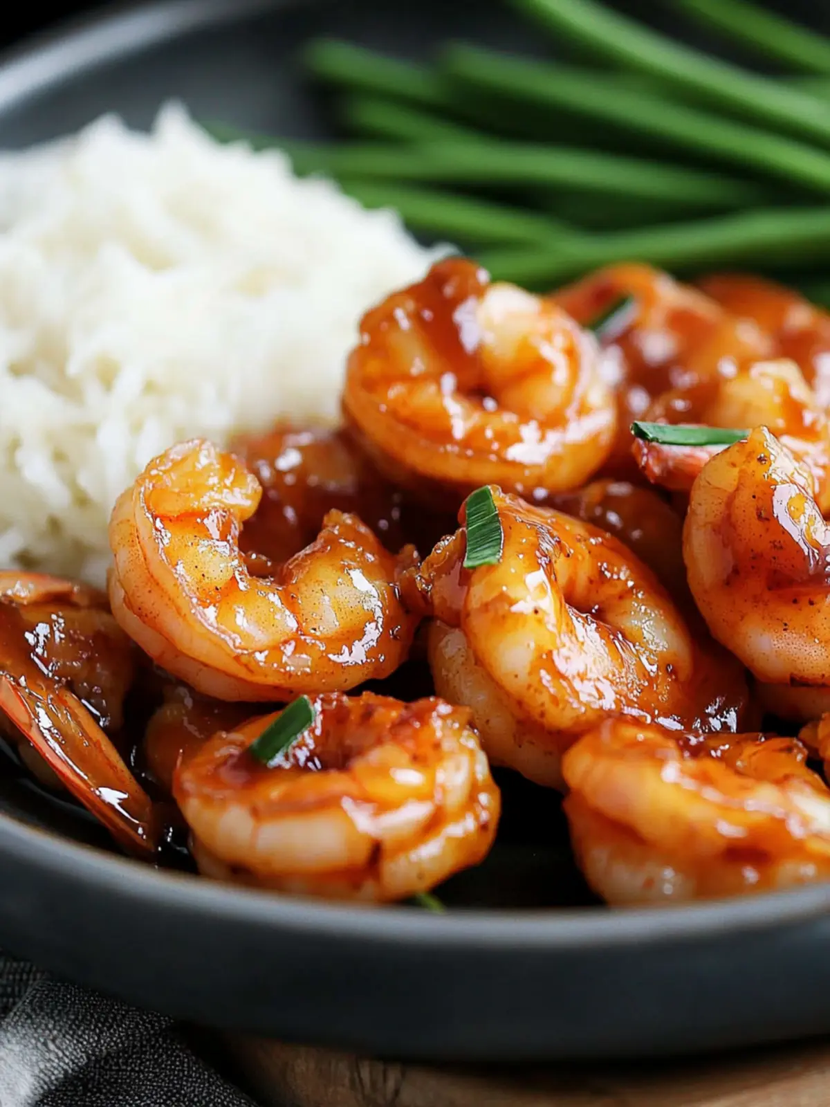 Delicious Barbecue Glazed Shrimp in Just 30 Minutes! 4 Barbecue Glazed Shrimp