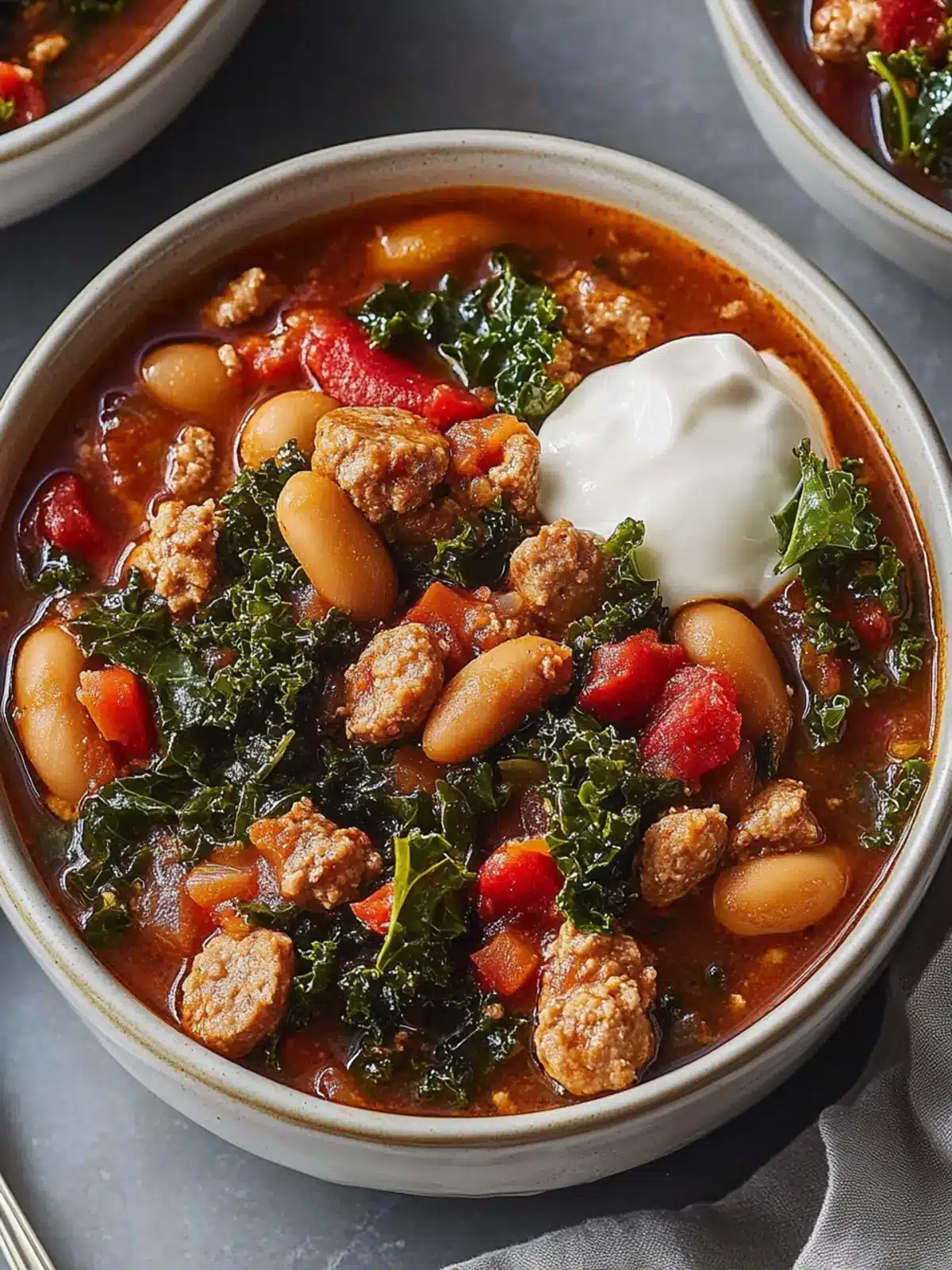 Spicy Turkey Sausage & Kale Chili for Cozy Nights In 4 Spicy Turkey Sausage & Kale Chili