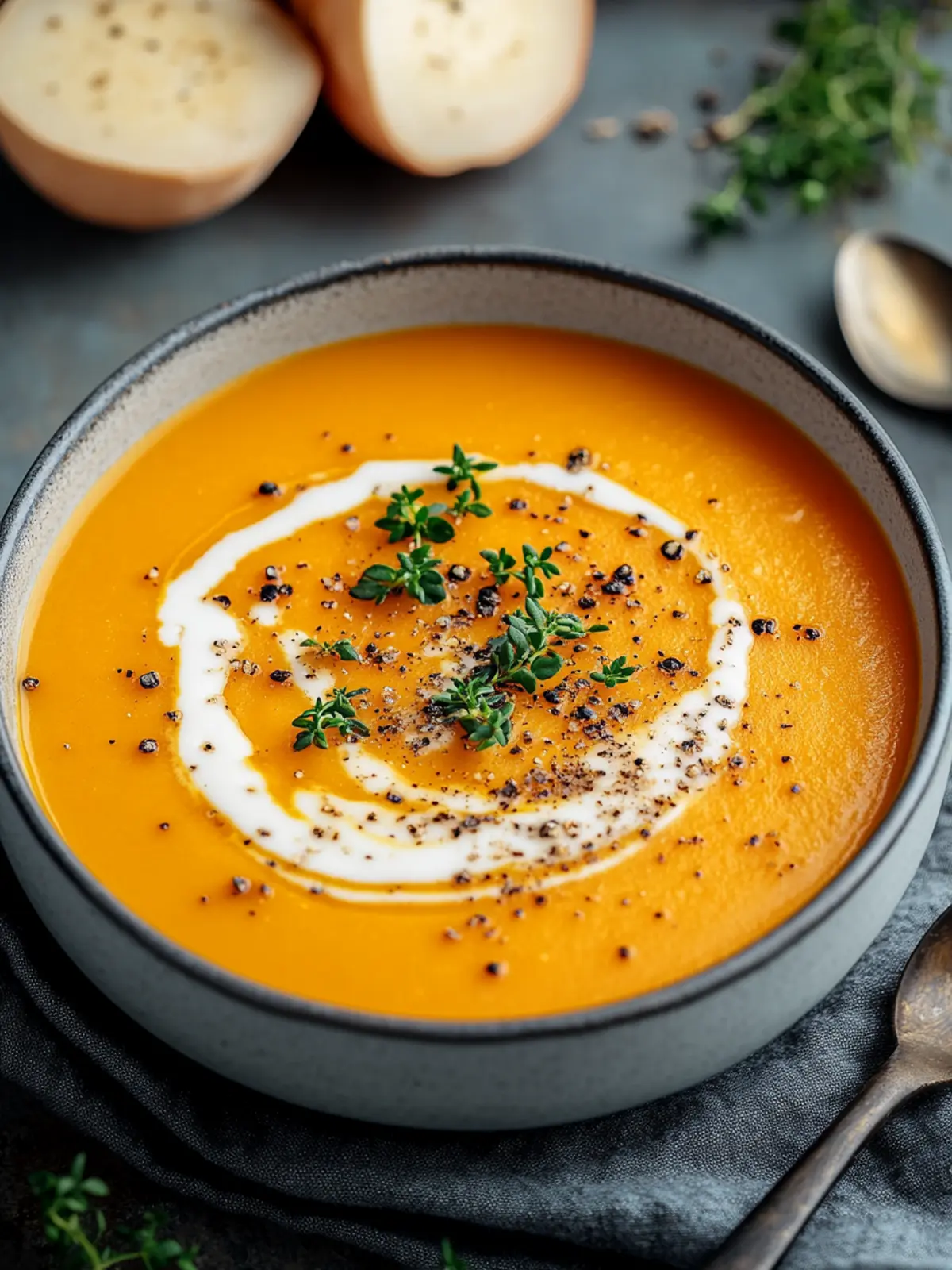 Creamy Butternut Squash Soup for Cozy Days at Home 2 Butternut Squash Soup