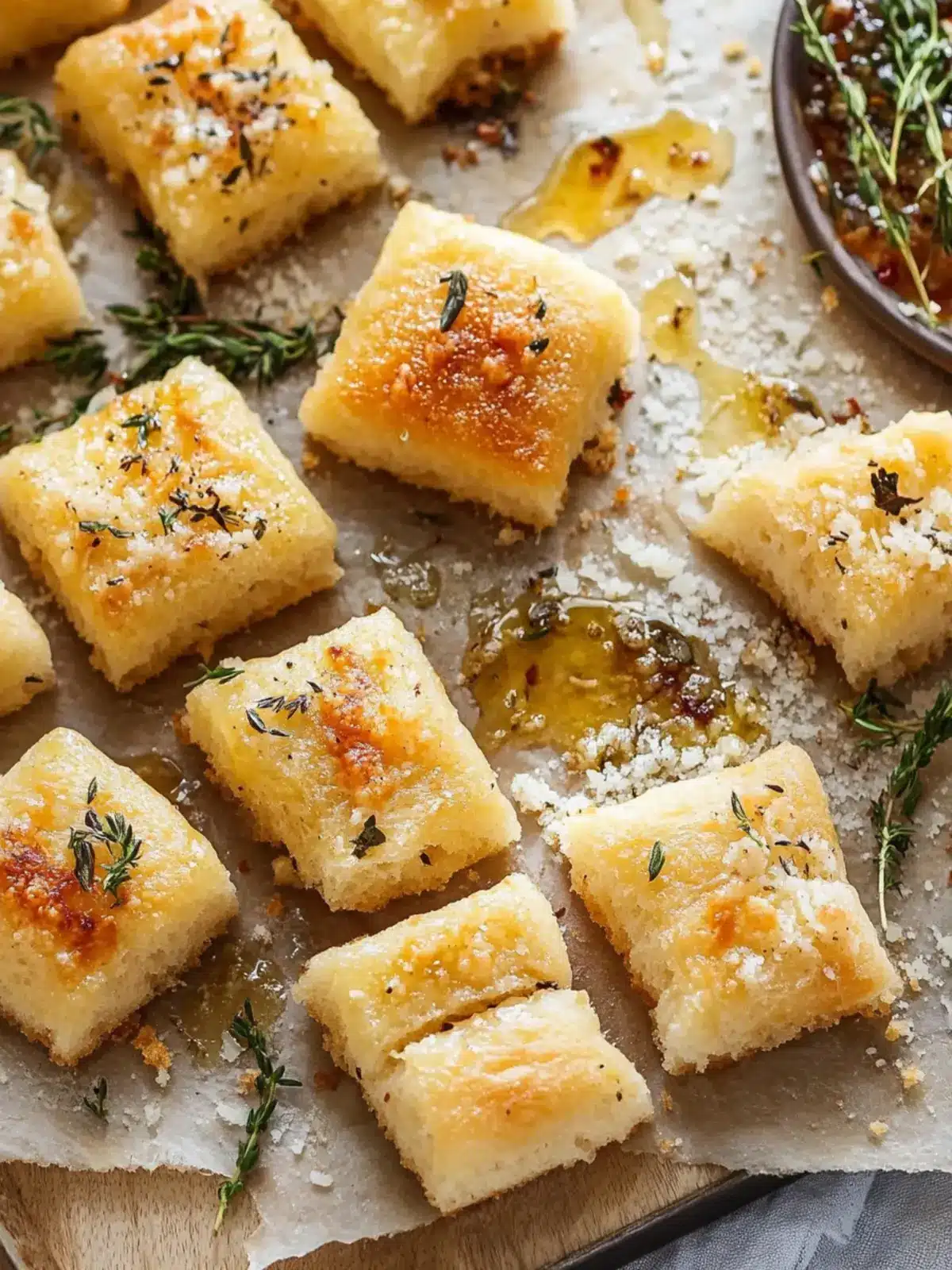 Irresistible Parmesan Bread Bites for Effortless Party Snacking 5 Parmesan Bread Bites