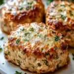 Delicious Garlic Parmesan Chicken Meatloaves for Healthy Dinners 3 Garlic Parmesan Chicken Meatloaves