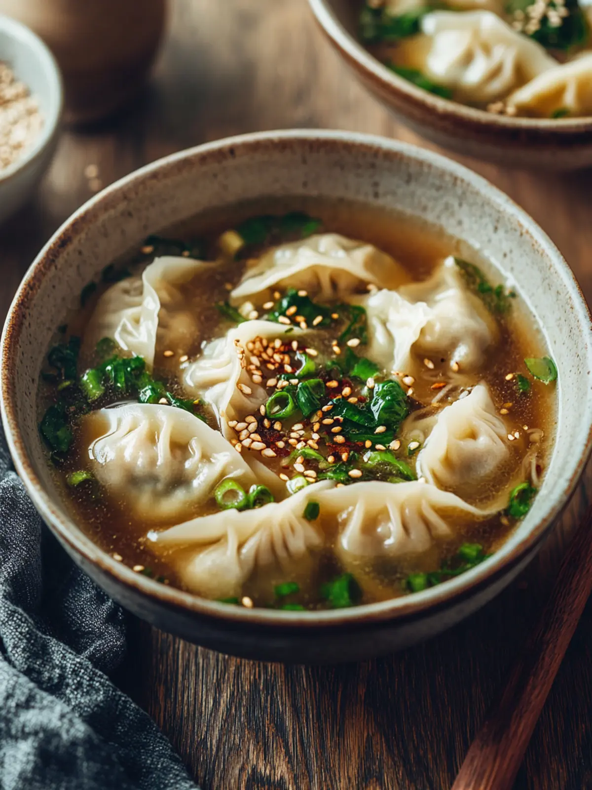Savor Gyoza Soup for a Cozy Night In That Delights! 2 Gyoza Soup