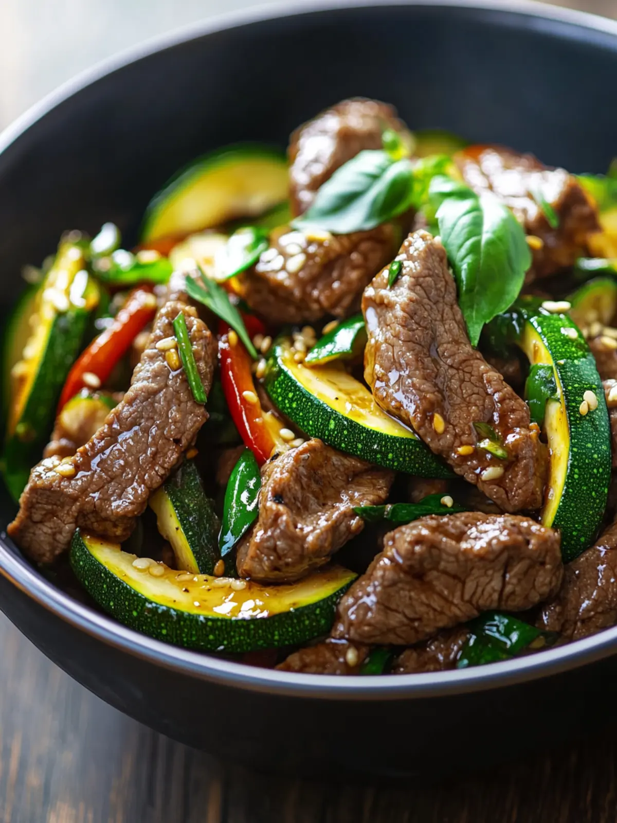 Beef & Zucchini Stir-Fry: A Quick, Healthy Dinner Delight 2 Beef & Zucchini Stir-Fry