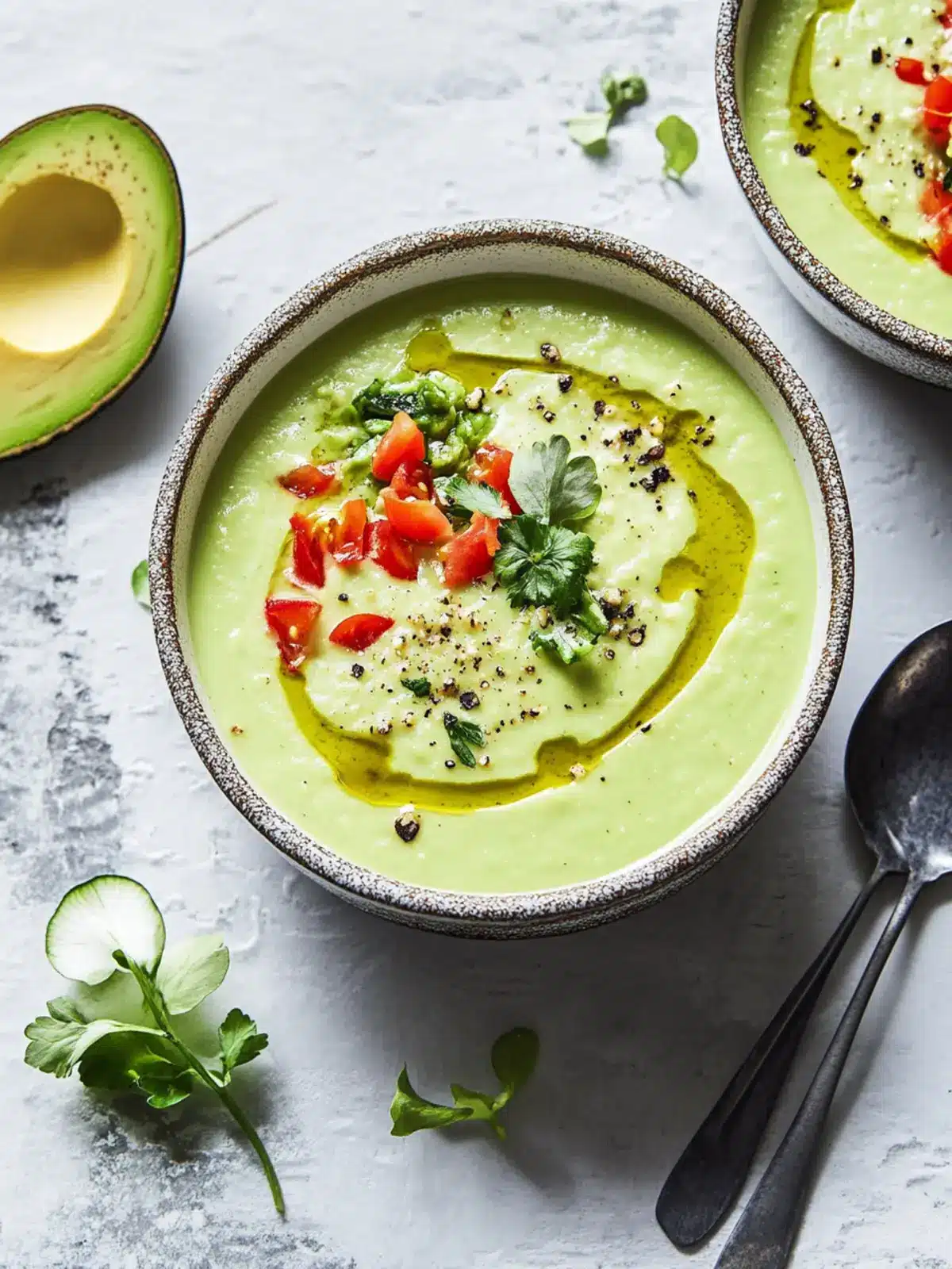 Delicious Avocado Soup with Tasty Customizations for You 5 Avocado Soup