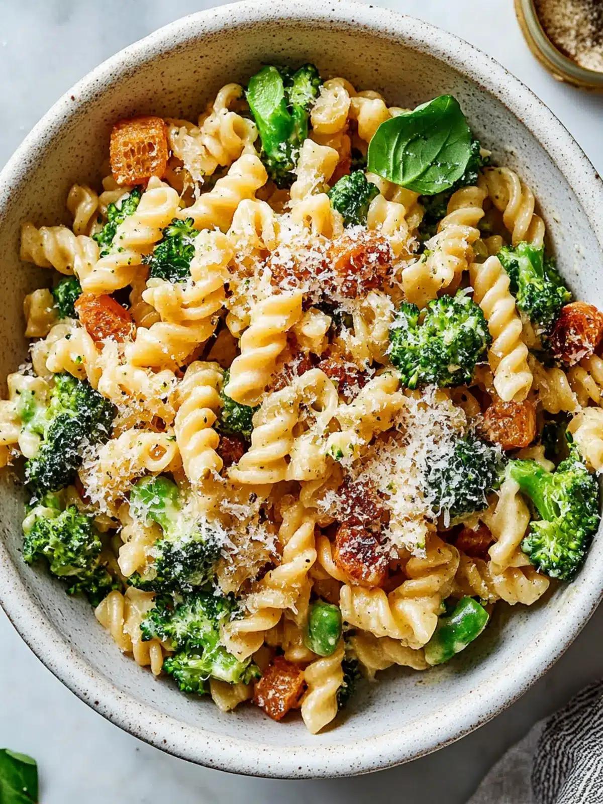 Broccoli Caesar Pasta Salad that Will Wow Your Taste Buds 2 Broccoli Caesar Pasta Salad