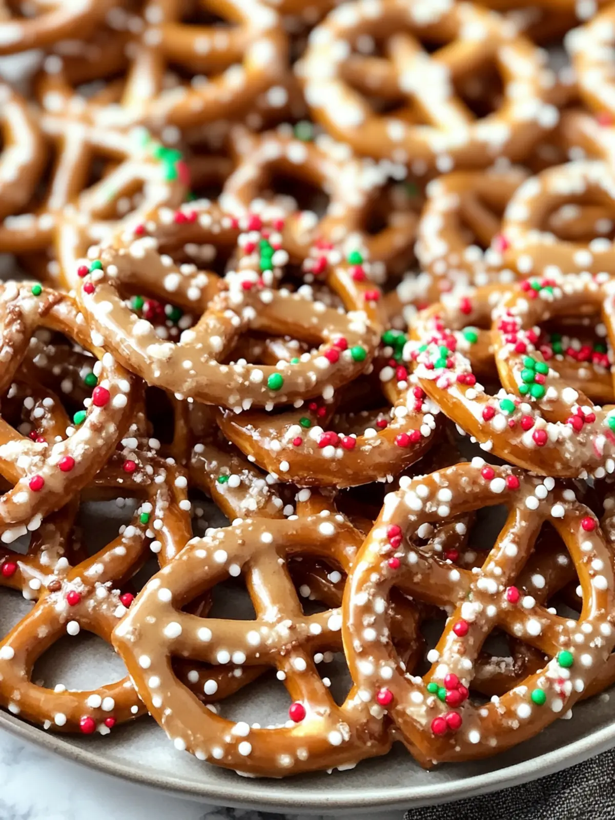 Irresistible Christmas Butter Toffee Pretzels in 30 Minutes 3 Christmas Butter Toffee Pretzels