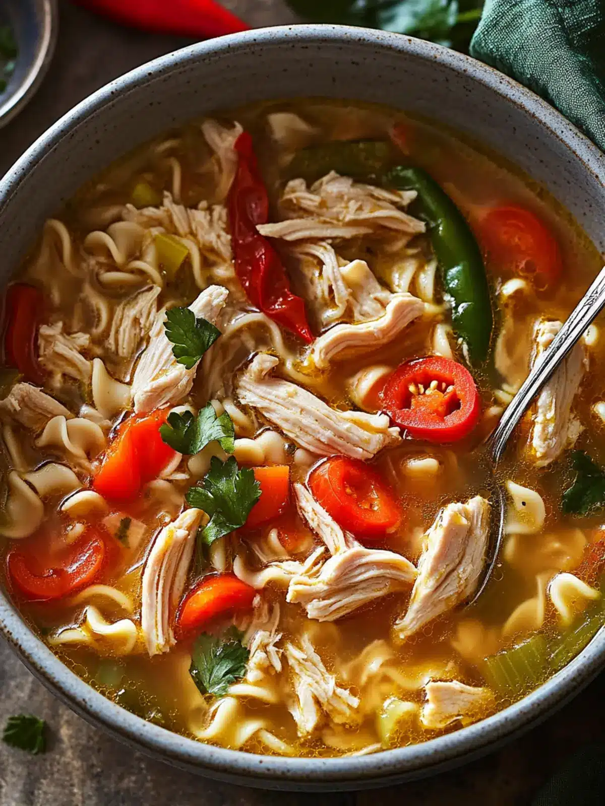 Hearty Scotch Bonnet Chicken Soup with a Jamaican Twist 4 Scotch Bonnet Chicken Soup