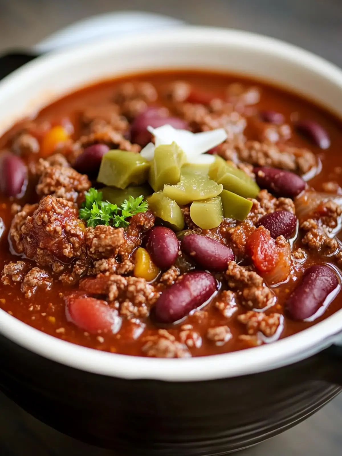 Savory Slow Cooker Beef Chili to Warm Your Soul 5 Slow Cooker Beef Chili