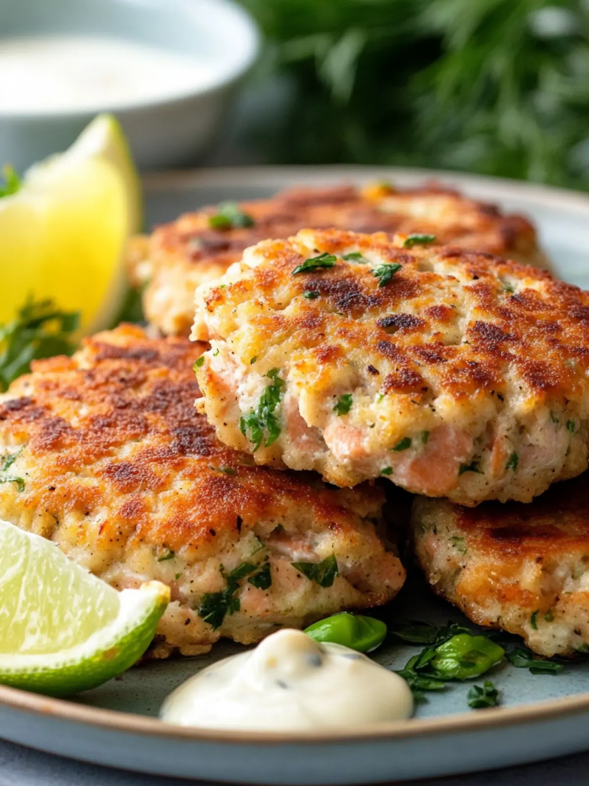 Savory Salmon Patties in Minutes: A Quick Dinner Delight 3 Salmon Patties