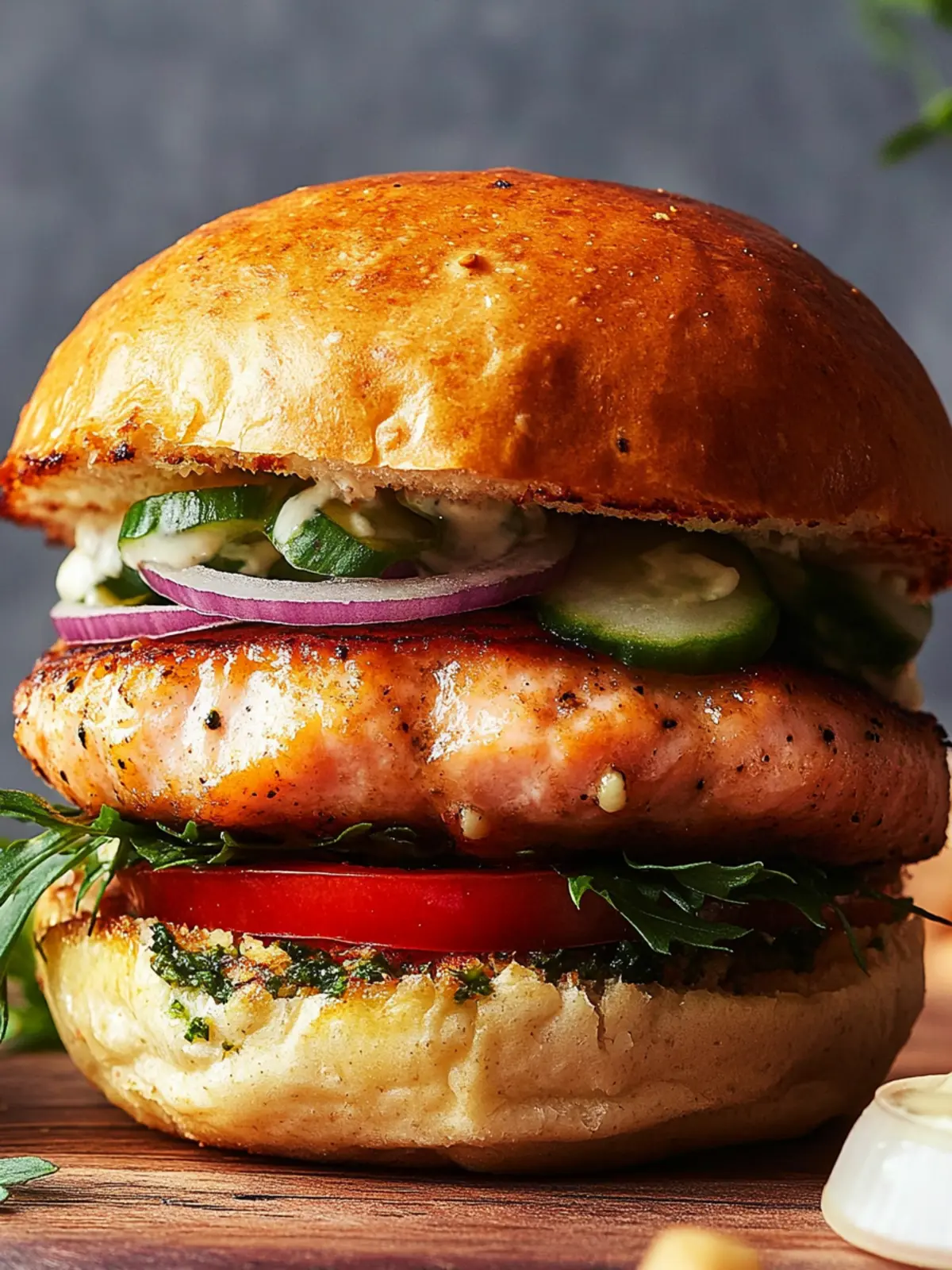 Savory Salmon Burgers for Quick and Healthy Weeknight Dinners 2 Salmon Burgers