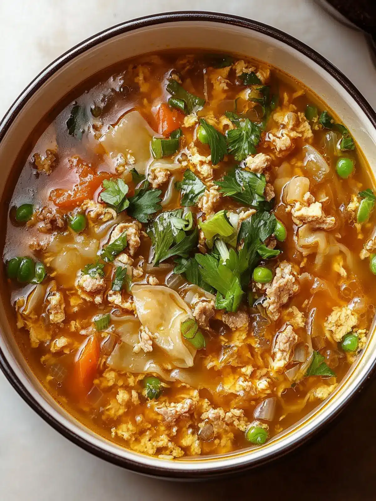 Delicious One-Pot Egg Roll Soup Recipe for Cozy Nights 2 One-Pot Egg Roll Soup Recipe