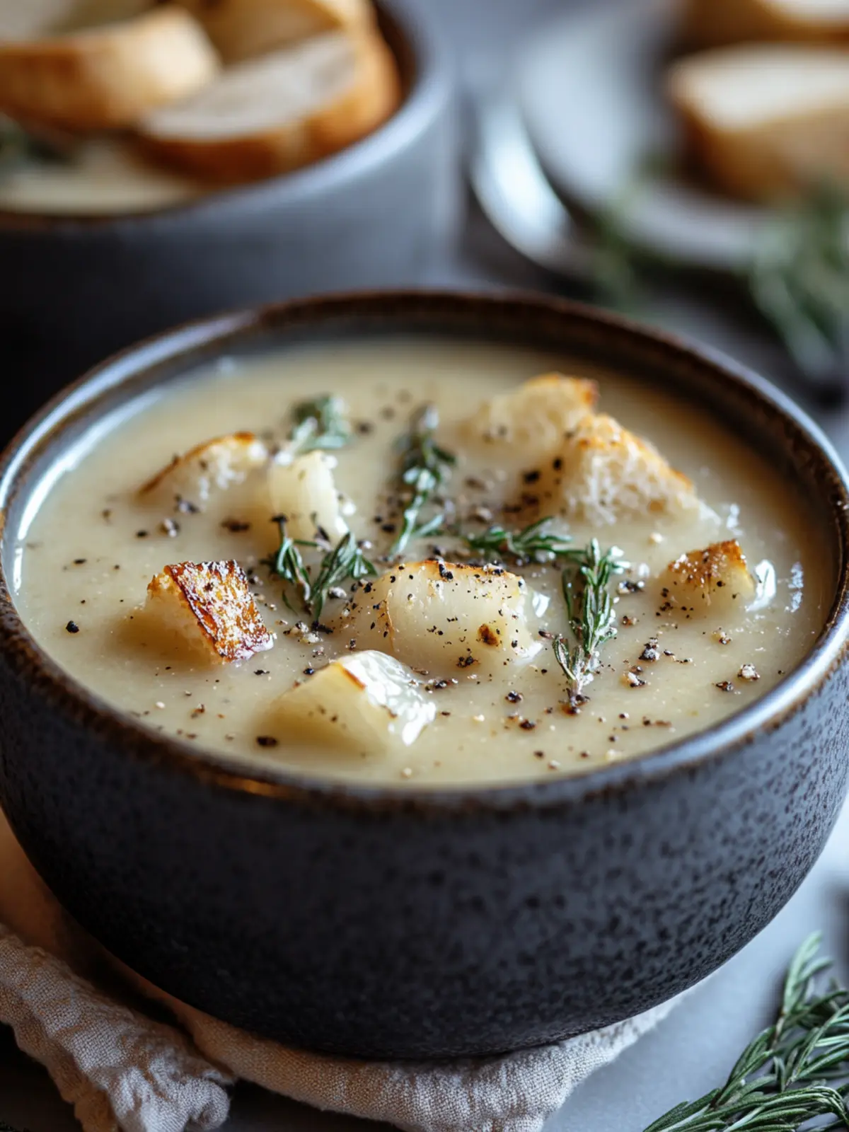 Delightful Country French Garlic Soup for Cozy Evenings 2 Country French Garlic Soup