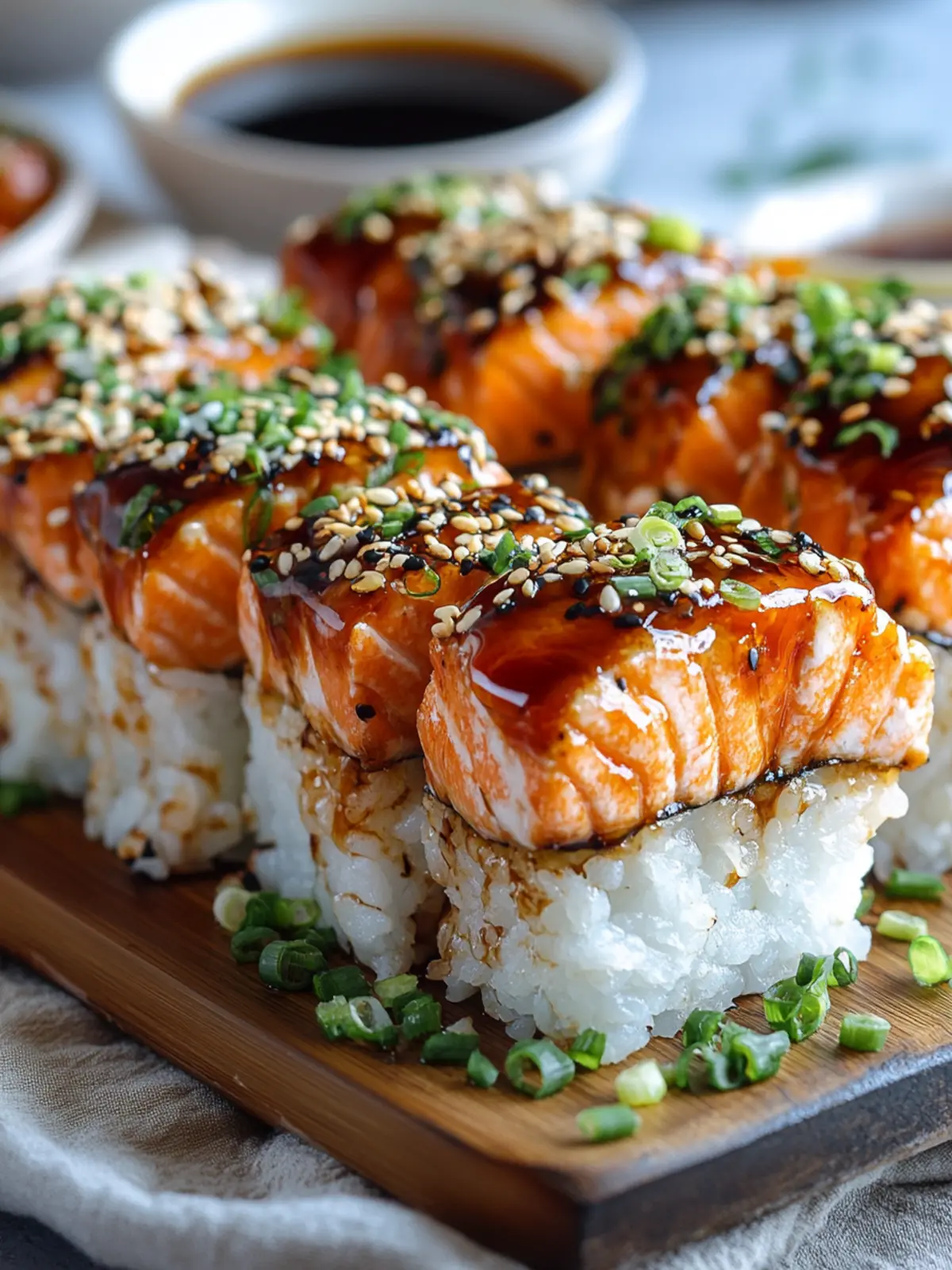 Easy Teriyaki Salmon Sushi Bake for Family-Friendly Fun 4 Easy Teriyaki Salmon Sushi Bake