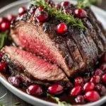 Savory Cranberry Balsamic Roast Beef for Unforgettable Dinners 2 Cranberry Balsamic Roast Beef