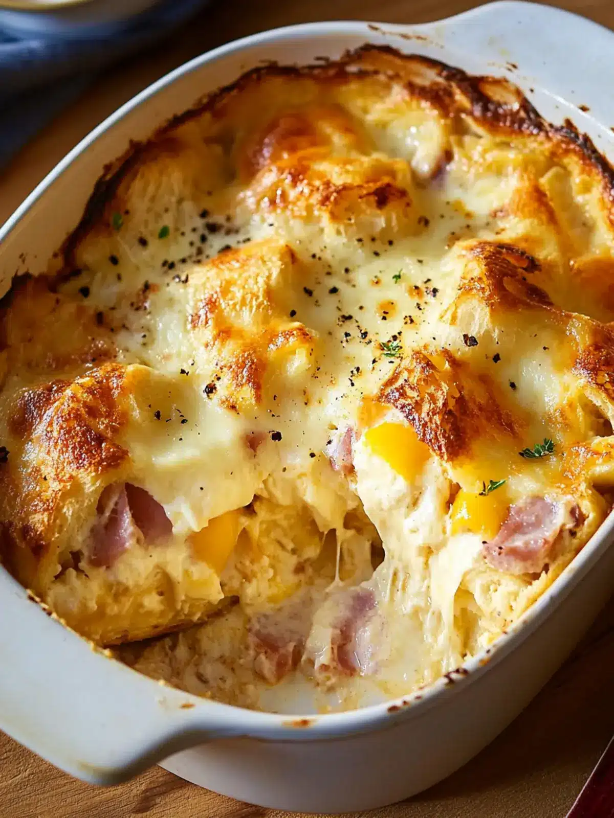 Irresistible Croque Monsieur Breakfast Casserole to Wow Your Brunch 4 Croque Monsieur Breakfast Casserole