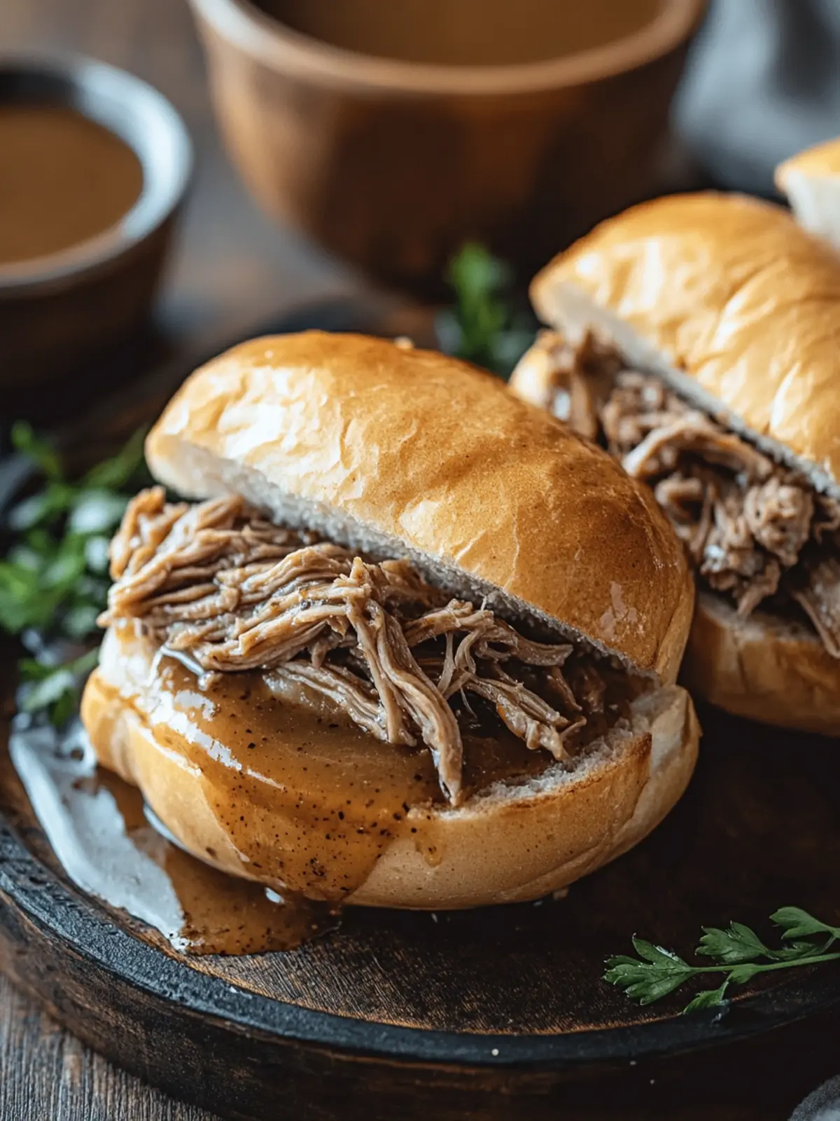 Hearty Crockpot French Dip Sandwiches for Effortless Comfort 5 Crockpot French Dip Sandwiches