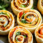 Easy Taco Pinwheel Appetizers